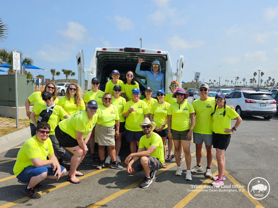 The Texas General Land Office Coastal Resources Team at the 2025 Texas Coastal Roundup