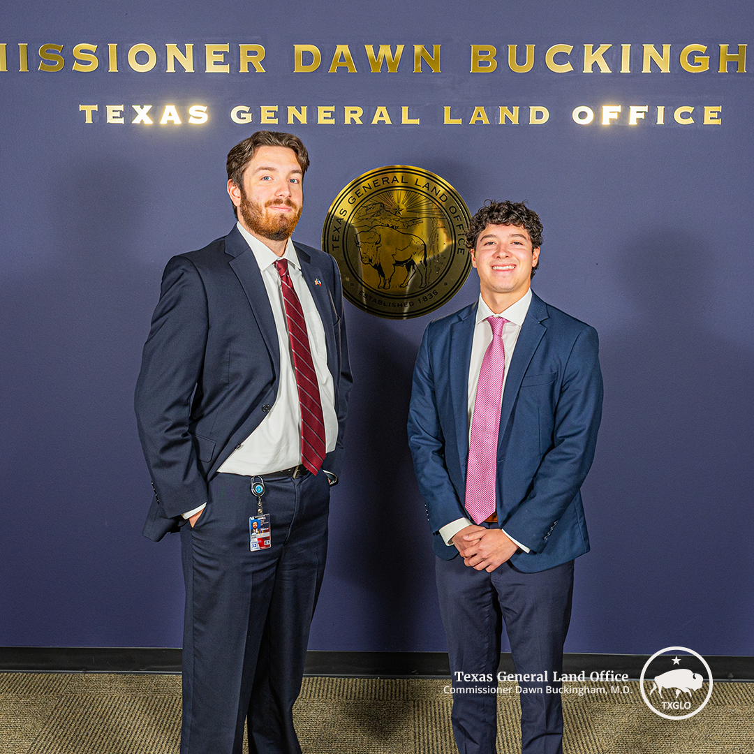 Governmental Relations Interns Caleb White and Lucas Oliveira
