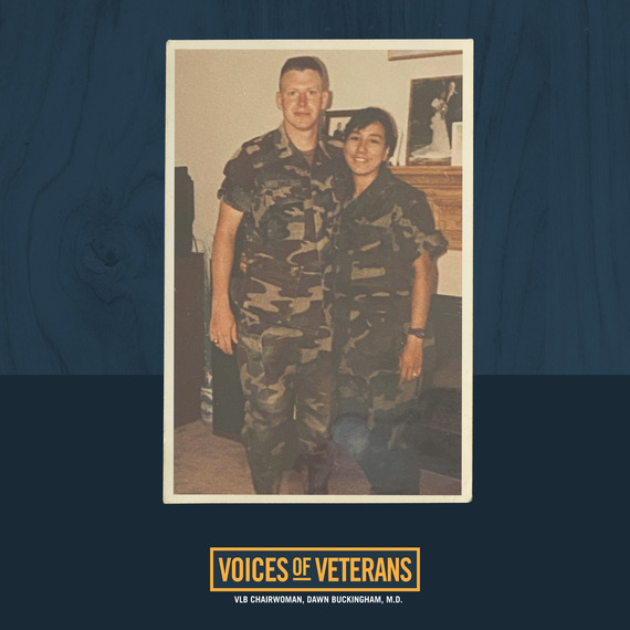 Mary Dale with her now husband, Tony Dale