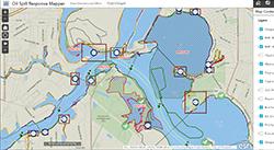 Oil Spill Response Mapping Tool